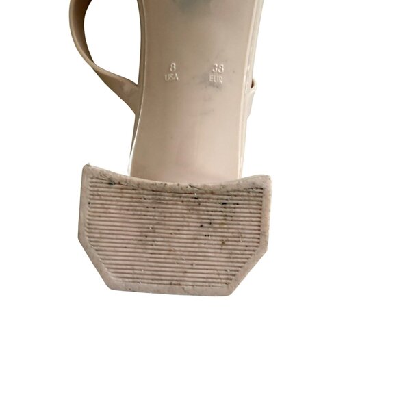 JEFFREY CAMPBELL Nude Strappy Block Heels Sandals Heels Size US 8 - Picture 3 of 12